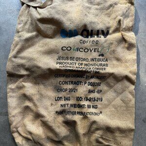 ODD ALLY LARGE 69LB BURLAP COFFEE SACK
